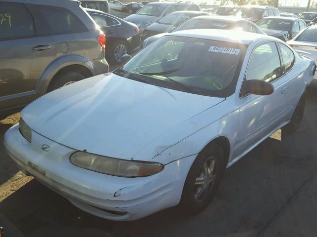 1G3NL12E74C177435 - 2004 OLDSMOBILE ALERO WHITE photo 2