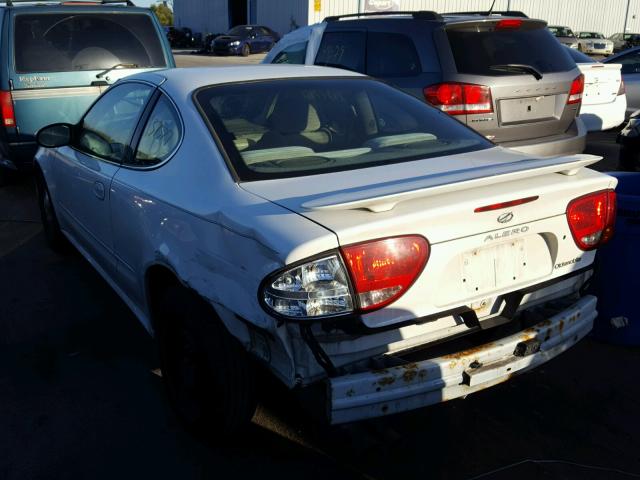 1G3NL12E74C177435 - 2004 OLDSMOBILE ALERO WHITE photo 3