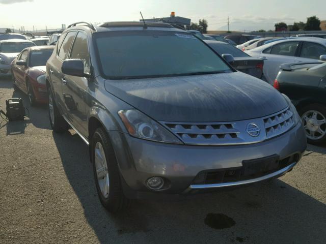 JN8AZ08W87W617046 - 2007 NISSAN MURANO GRAY photo 1