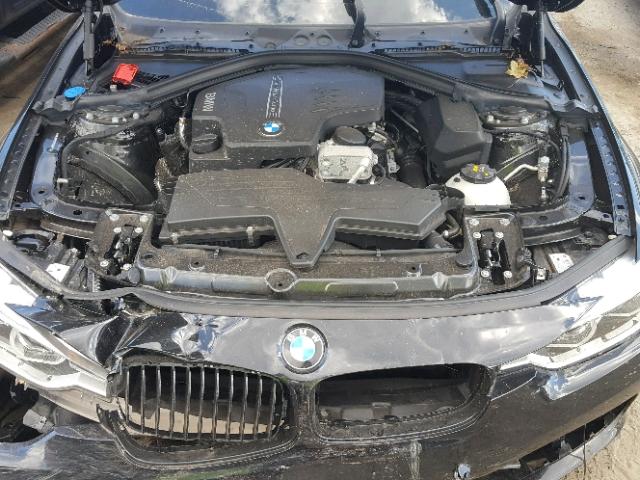 WBA8E5G5XJNU47777 - 2018 BMW 320 XI BLACK photo 7