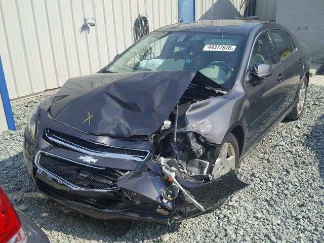 1G1ZC5EB8AF301788 - 2010 CHEVROLET MALIBU 1LT GRAY photo 2