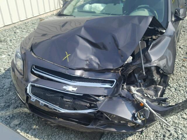 1G1ZC5EB8AF301788 - 2010 CHEVROLET MALIBU 1LT GRAY photo 7