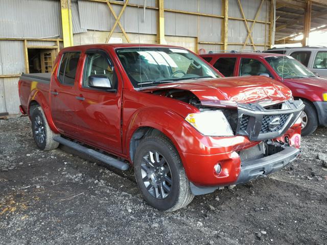 1N6AD0ER9CC428133 - 2012 NISSAN FRONTIER RED photo 1