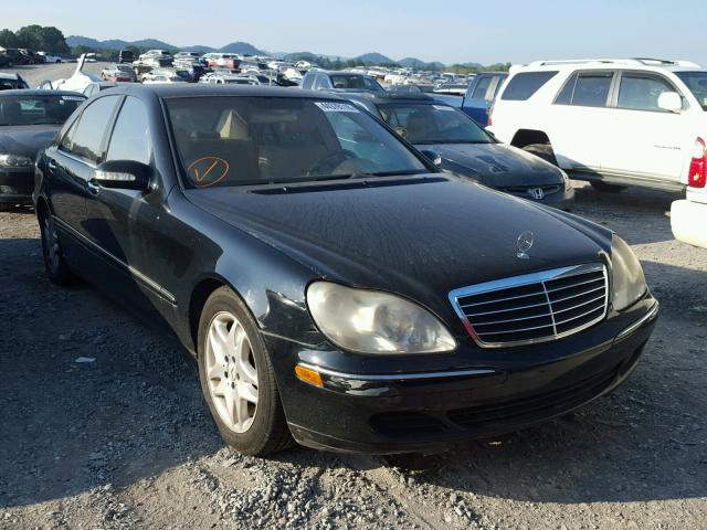 WDBNG70J83A375778 - 2003 MERCEDES-BENZ S 430 BLACK photo 1