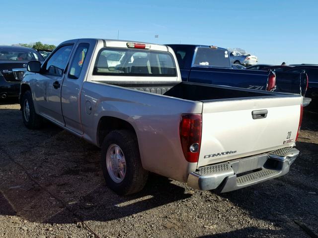 1GTCS299288206499 - 2008 GMC CANYON SILVER photo 3