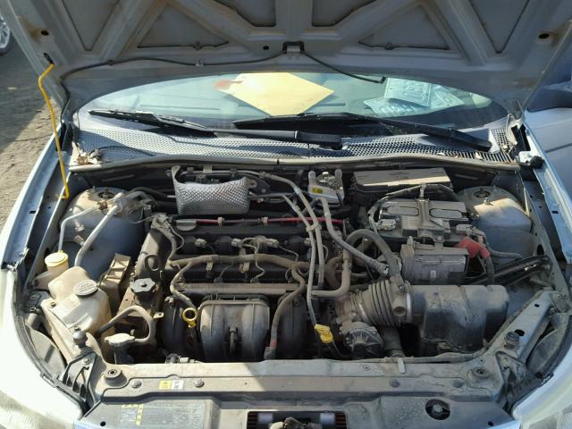 1FAHP35N68W179177 - 2008 FORD FOCUS SE BLUE photo 7