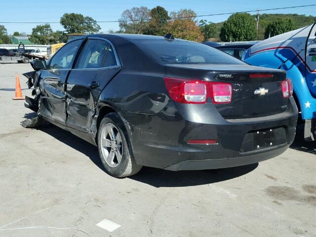 1G11B5SAXDF256112 - 2013 CHEVROLET MALIBU LS BLACK photo 3