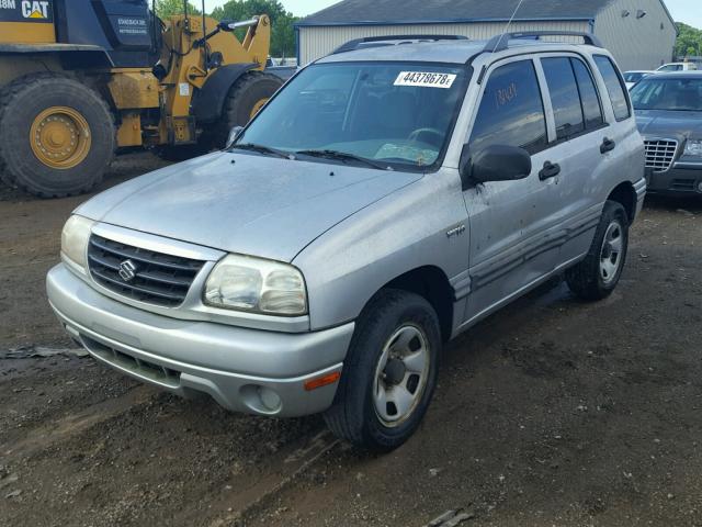 2S3TD52V716104597 - 2001 SUZUKI VITARA JX SILVER photo 2