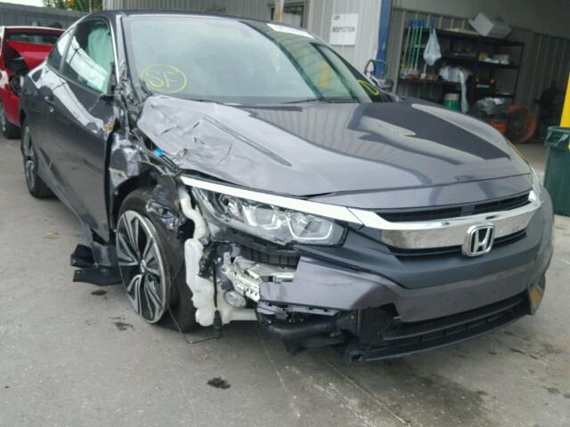 2HGFC3B38GH356424 - 2016 HONDA CIVIC EX GRAY photo 1