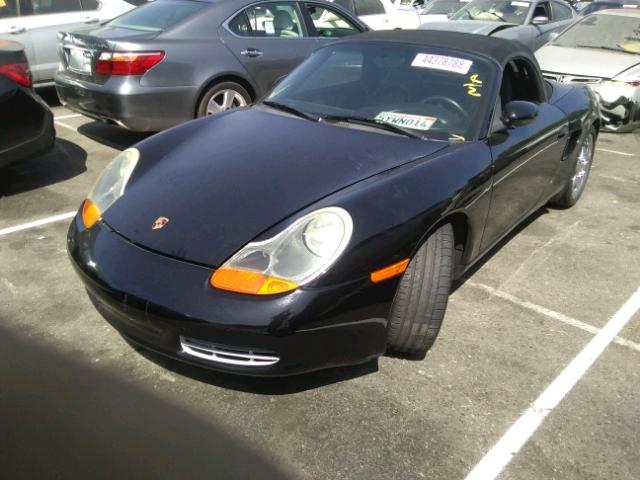 WP0CA2985YU625206 - 2000 PORSCHE BOXSTER BLACK photo 2