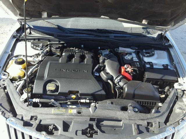 3LNHL2GC7CR803572 - 2012 LINCOLN MKZ Արծաթագույն լուսանկար 7