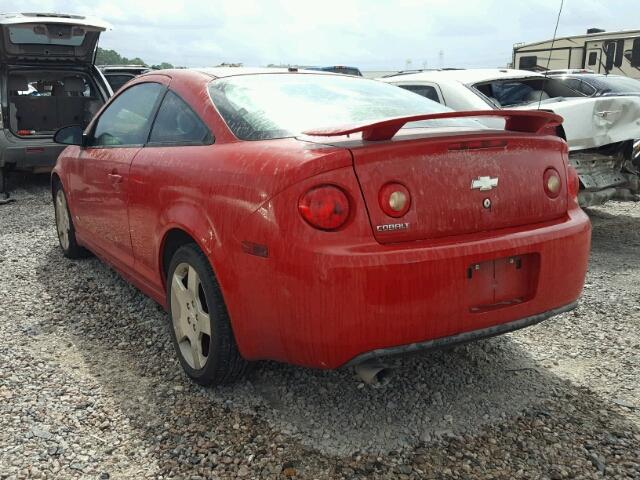 1G1AM18B467705879 - 2006 CHEVROLET COBALT SS RED photo 3