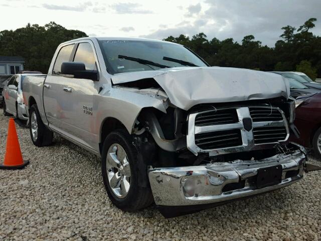 1C6RR6LT5GS148401 - 2016 RAM 1500 SLT SILVER photo 1