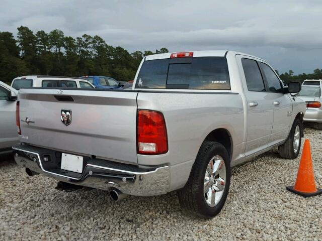 1C6RR6LT5GS148401 - 2016 RAM 1500 SLT SILVER photo 4