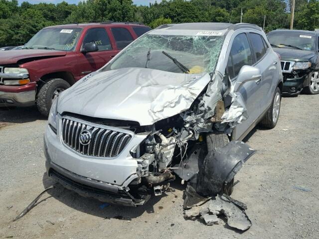 KL4CJHSBXFB175290 - 2015 BUICK ENCORE PRE GRAY photo 2