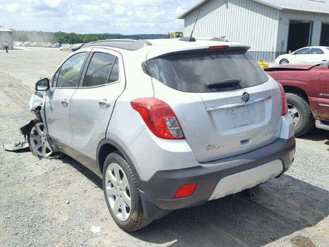 KL4CJHSBXFB175290 - 2015 BUICK ENCORE PRE GRAY photo 3