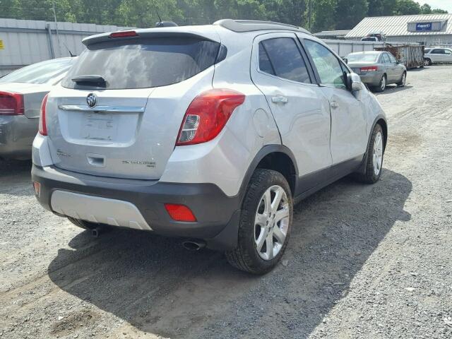 KL4CJHSBXFB175290 - 2015 BUICK ENCORE PRE GRAY photo 4