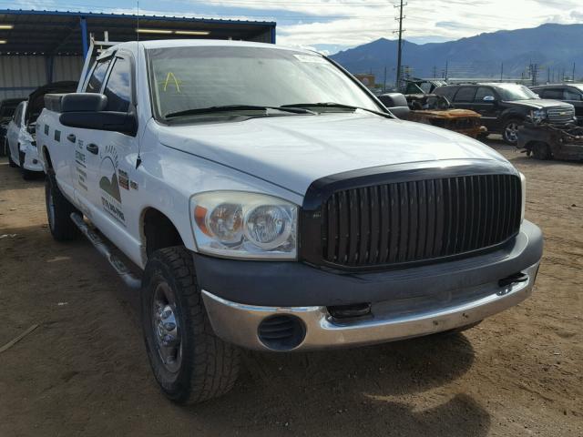 3D7KS28D78G228404 - 2008 DODGE RAM 2500 S Սպիտակ լուսանկար 1