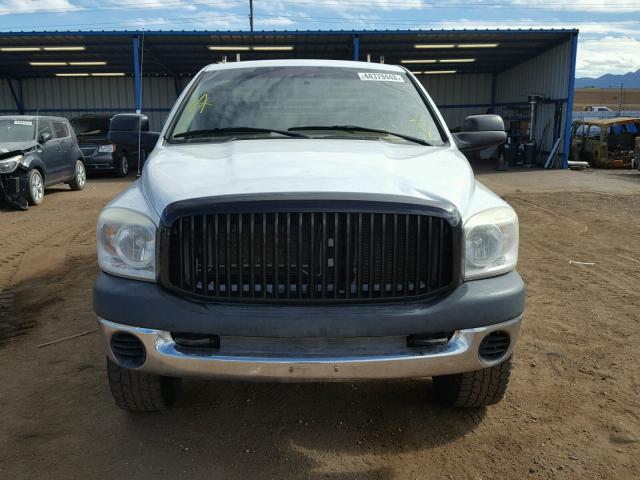 3D7KS28D78G228404 - 2008 DODGE RAM 2500 S Սպիտակ լուսանկար 9
