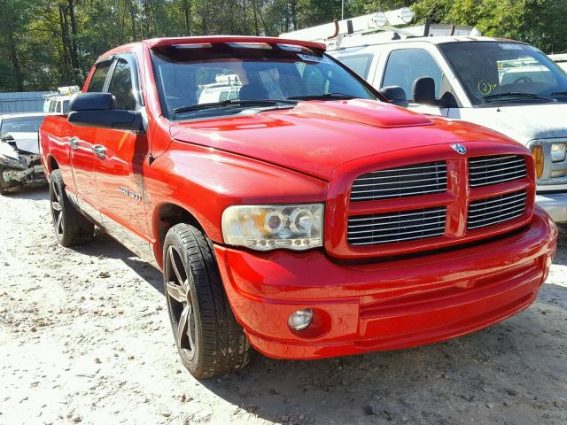 1D7HA18N82J216204 - 2002 DODGE RAM 1500 RED photo 1