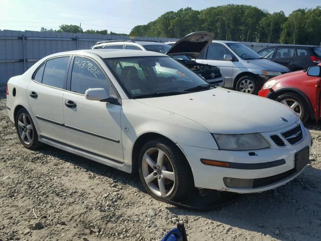 YS3FB49S631021734 - 2003 SAAB 9-3 LINEAR WHITE photo 1