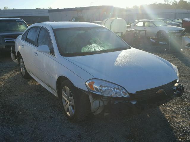 2G1WA5EK2B1233859 - 2011 CHEVROLET IMPALA LS WHITE photo 1