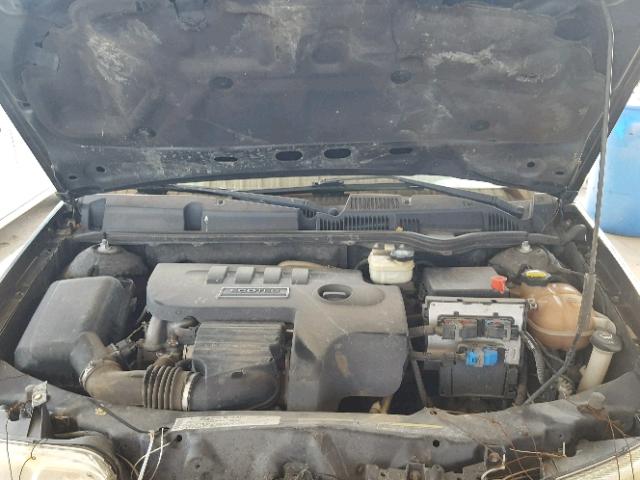 1G8AW15F16Z189231 - 2006 SATURN ION LEVEL BLACK photo 7