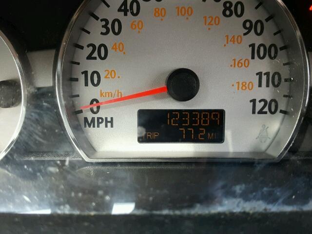 1G8AW15F16Z189231 - 2006 SATURN ION LEVEL BLACK photo 8