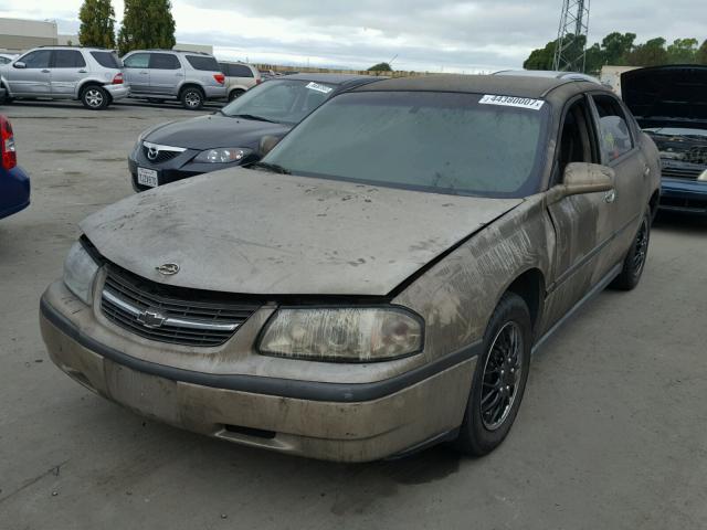 2G1WF52E929164122 - 2002 CHEVROLET IMPALA 金色 照片 2