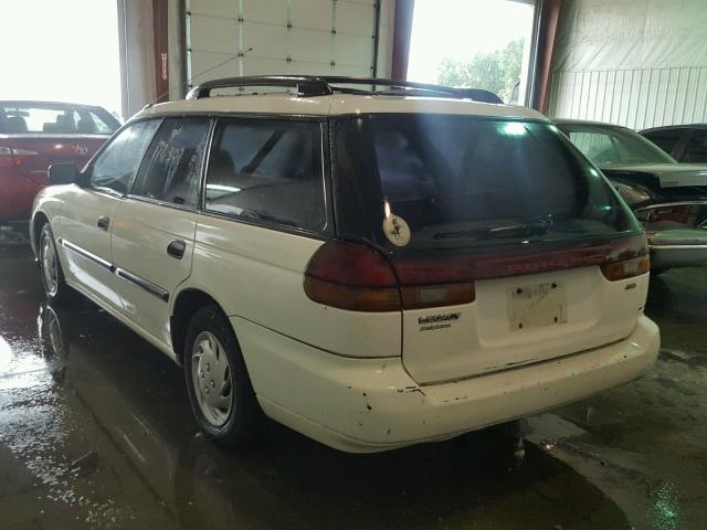 4S3BK4254X6314194 - 1999 SUBARU LEGACY BRI WHITE photo 3