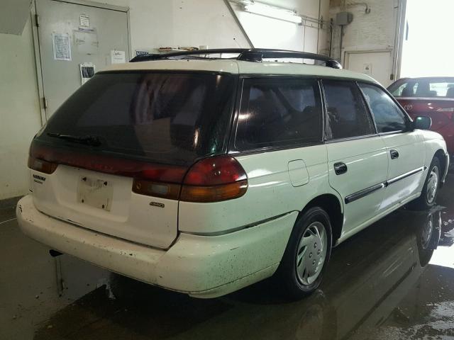 4S3BK4254X6314194 - 1999 SUBARU LEGACY BRI WHITE photo 4