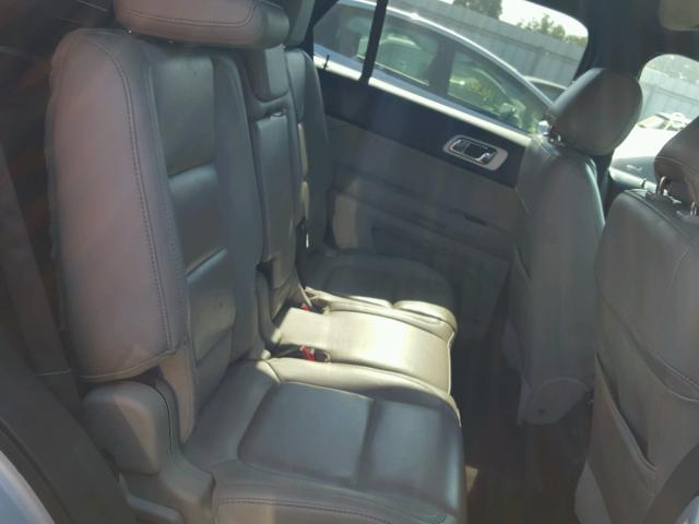 1FM5K7F81DGA99488 - 2013 FORD EXPLORER L SILVER photo 6