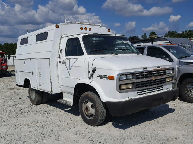 1GBJH32K0S3306831 - 1995 CHEVROLET G-P SCHOOL WHITE photo 1