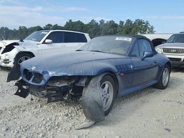 4USCH9336XLG01855 - 1999 BMW Z3 2.3 BLUE photo 2