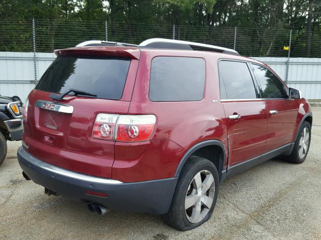 1GKER33D29J136685 - 2009 GMC ACADIA SLT 红色 照片 4