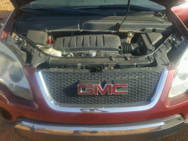 1GKER33D29J136685 - 2009 GMC ACADIA SLT 红色 照片 7