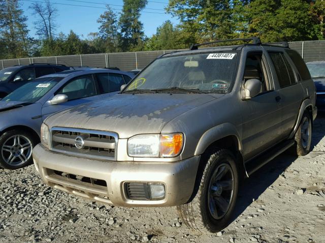 JN8DR09Y73W807461 - 2003 NISSAN PATHFINDER GOLD photo 2