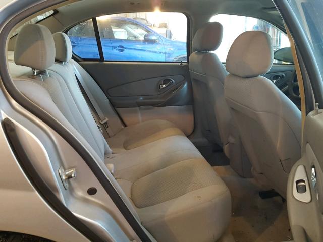 1G1ZS51F46F259509 - 2006 CHEVROLET MALIBU LS ვერცხლისფერი ფოტო 6