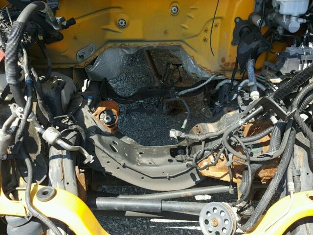 1FD0W5GY9CEB82100 - 2012 FORD F550 SUPER YELLOW photo 9