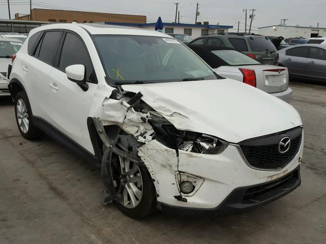 JM3KE2DE0D0135634 - 2013 MAZDA CX-5 GT WHITE photo 1