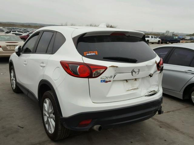 JM3KE2DE0D0135634 - 2013 MAZDA CX-5 GT WHITE photo 3