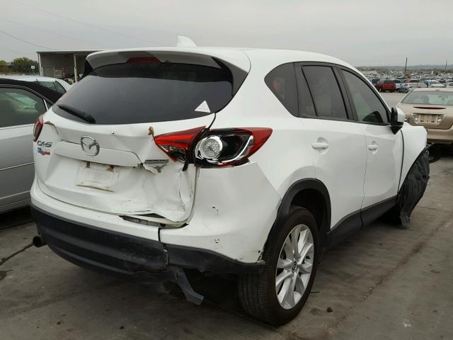 JM3KE2DE0D0135634 - 2013 MAZDA CX-5 GT WHITE photo 4