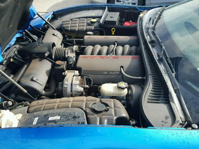 1G1YY32G3X5126530 - 1999 CHEVROLET CORVETTE BLUE photo 7