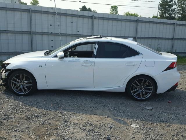 JTHBA1D27G5021284 - 2016 LEXUS IS 200T WHITE photo 9