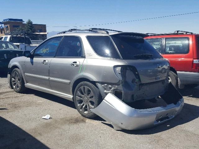 JF1GG68676H808464 - 2006 SUBARU IMPREZA OU GRAY photo 3