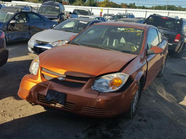 1G1AL12F757591941 - 2005 CHEVROLET COBALT LS ORANGE photo 2