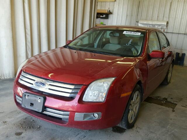 3FAHP08Z09R122331 - 2009 FORD FUSION SEL RED photo 2