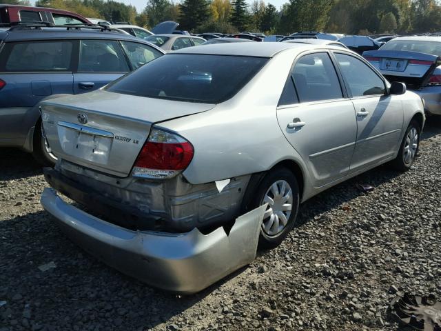 4T1BE32K66U666285 - 2006 TOYOTA CAMRY LE GRAY photo 4