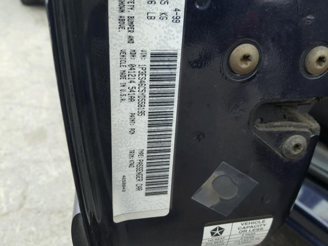 1P3ES46C5YD558195 - 2000 PLYMOUTH NEON BASE 紫色 照片 10