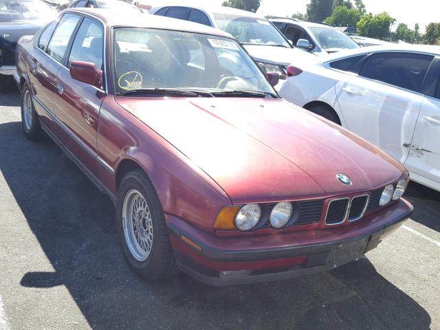 WBAHD2319MBF69995 - 1991 BMW 535 I AUTO RED photo 1